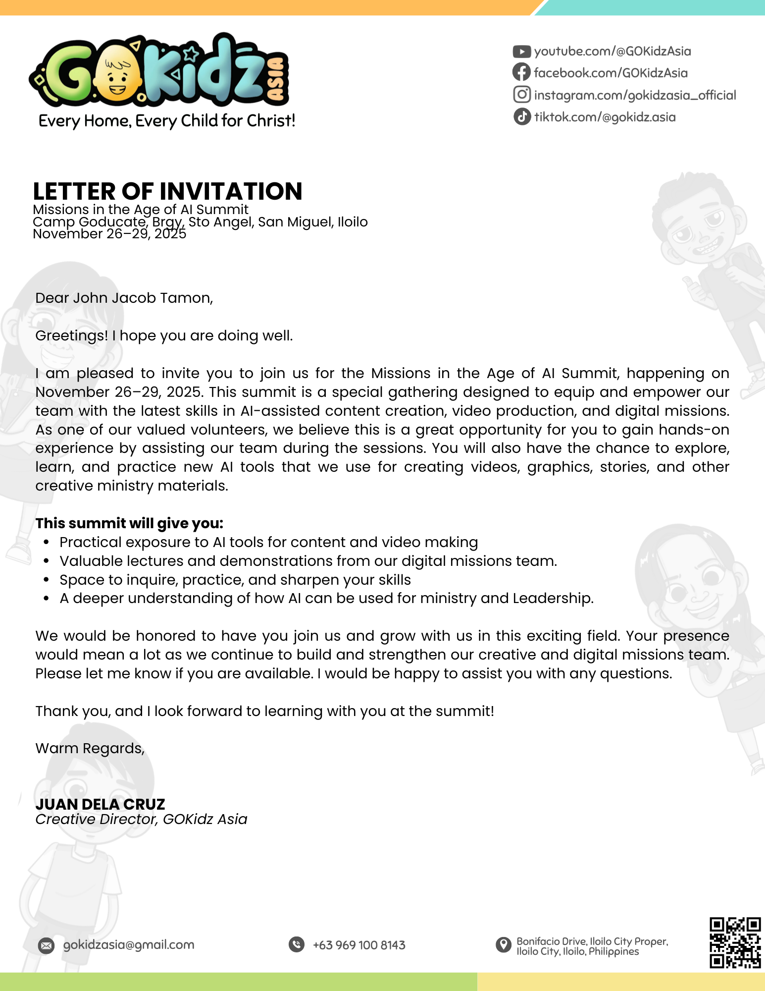 Letterhead design