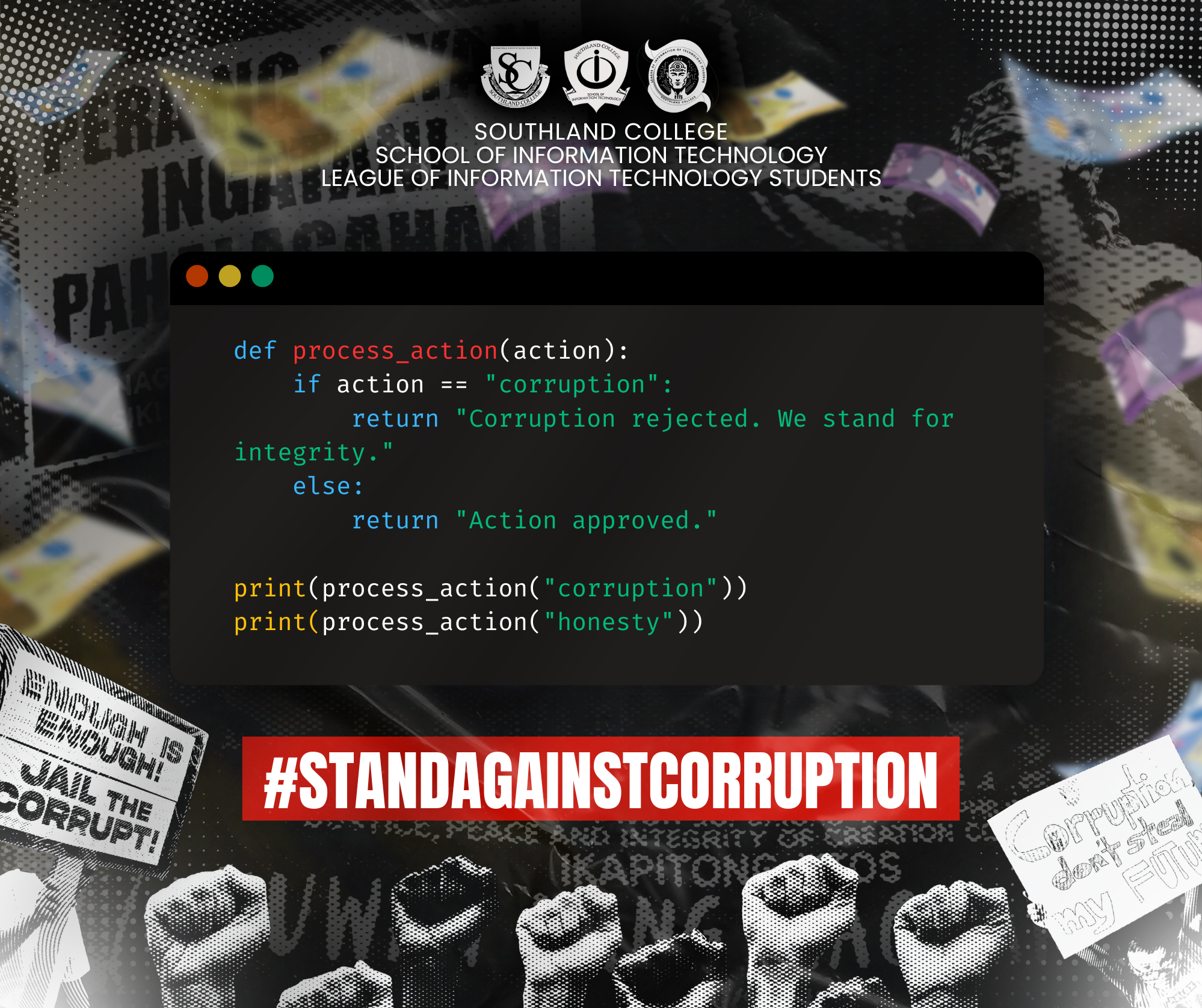 Opinion Poster design