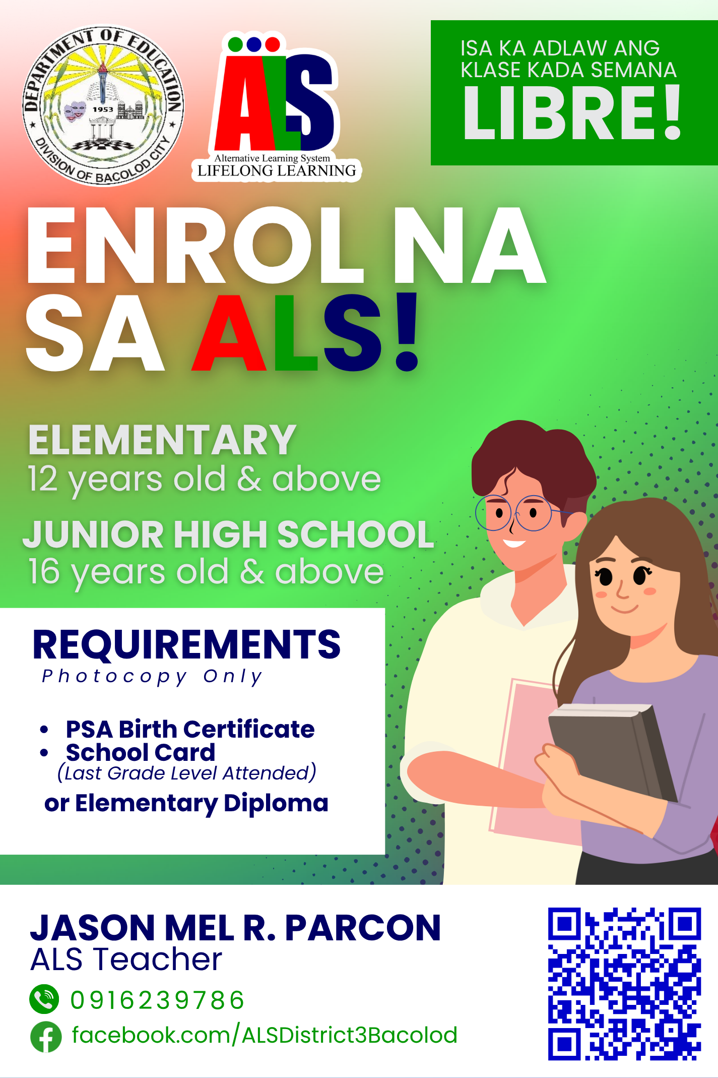 School Poster design