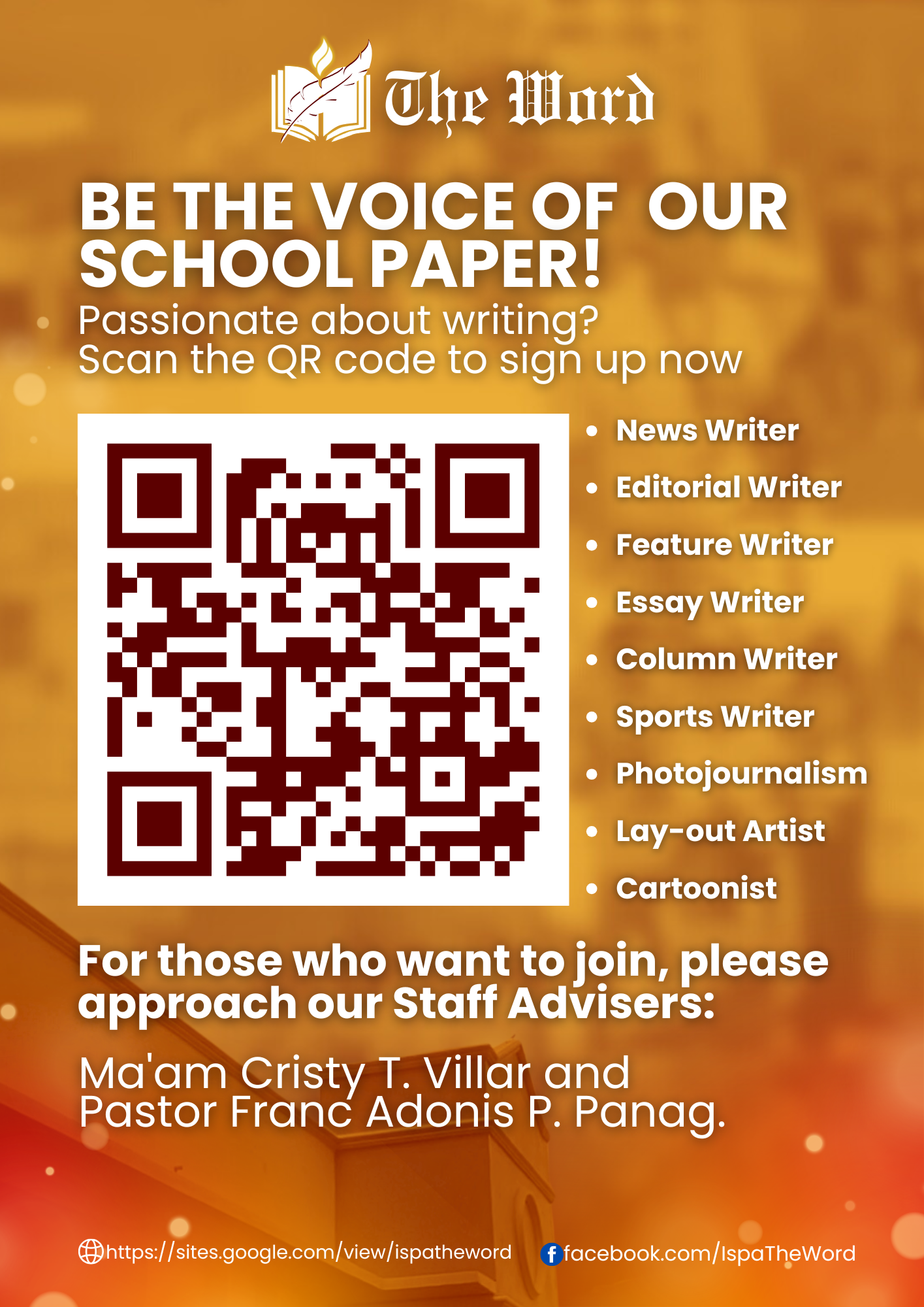 Recruitment Poster design